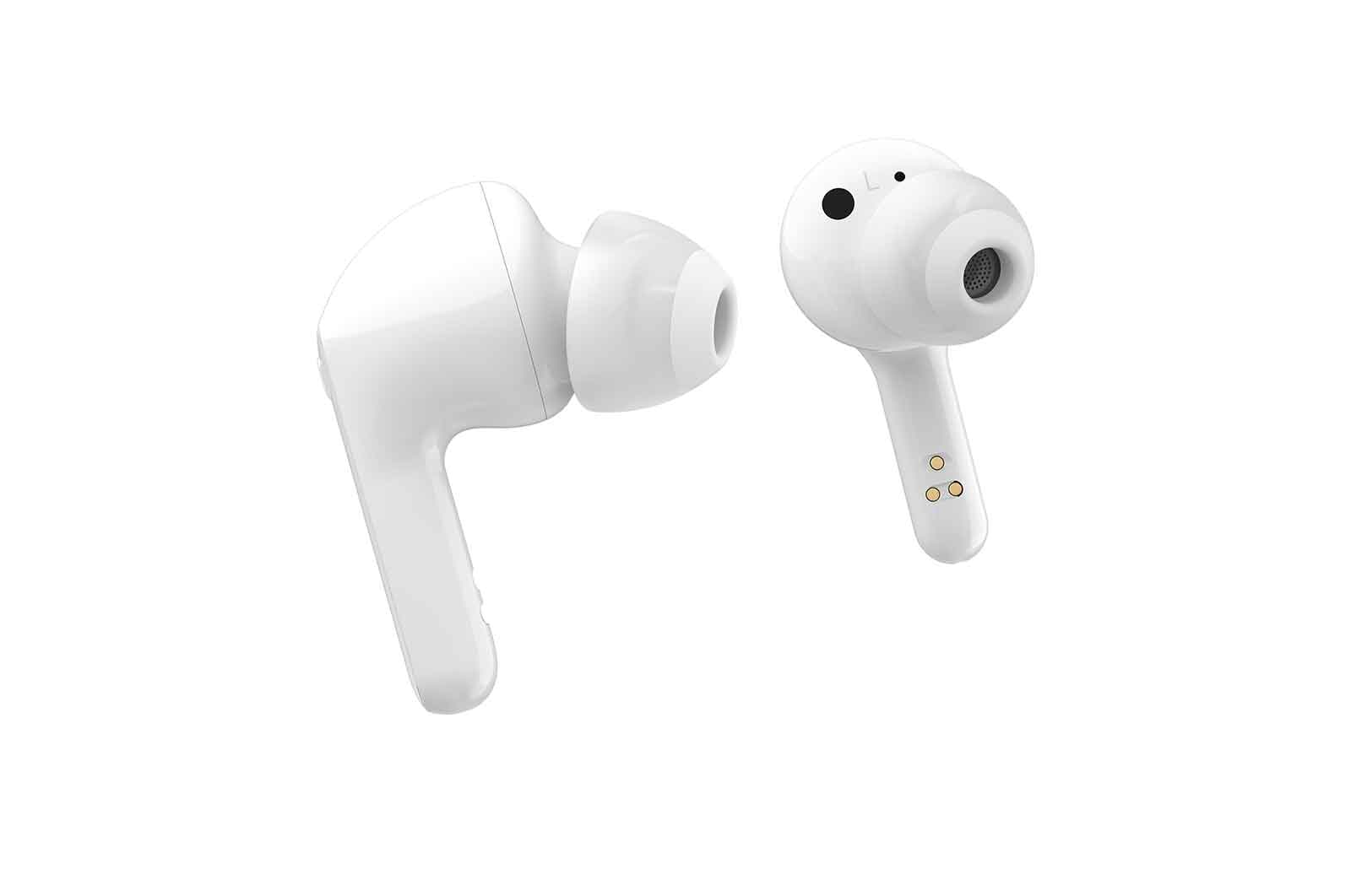 LG Tone Free FN7 White Cuffie True Wireless Bluetooth Meridian Audio ANC con custodia UVnano, FN7