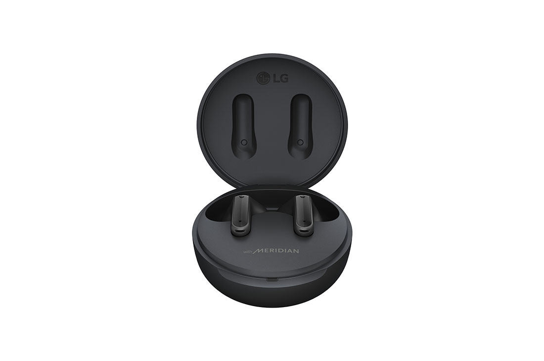 LG Tone Free FP5 Black Cuffie True Wireless con ANC, Bluetooth, Meridian Audio, Ricarica rapida, TONE-FP5.CEUFLLK