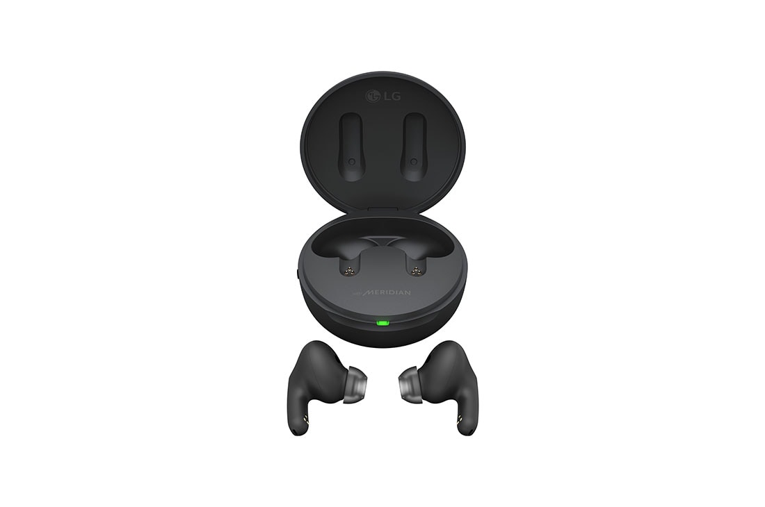 LG Tone Free FP5 Black Cuffie True Wireless con ANC, Bluetooth, Meridian Audio, Ricarica rapida, TONE-FP5.CEUFLLK