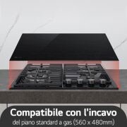 compatibile con l'incavo
