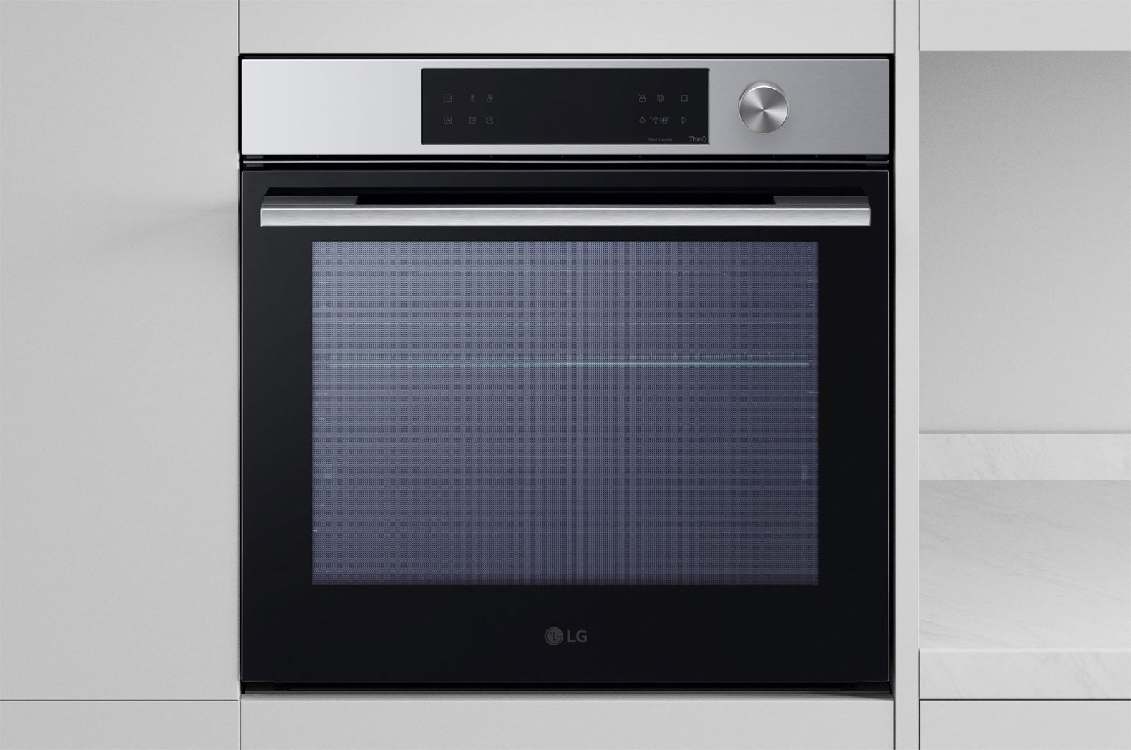 Foto frontale del forno LG WSED7613S