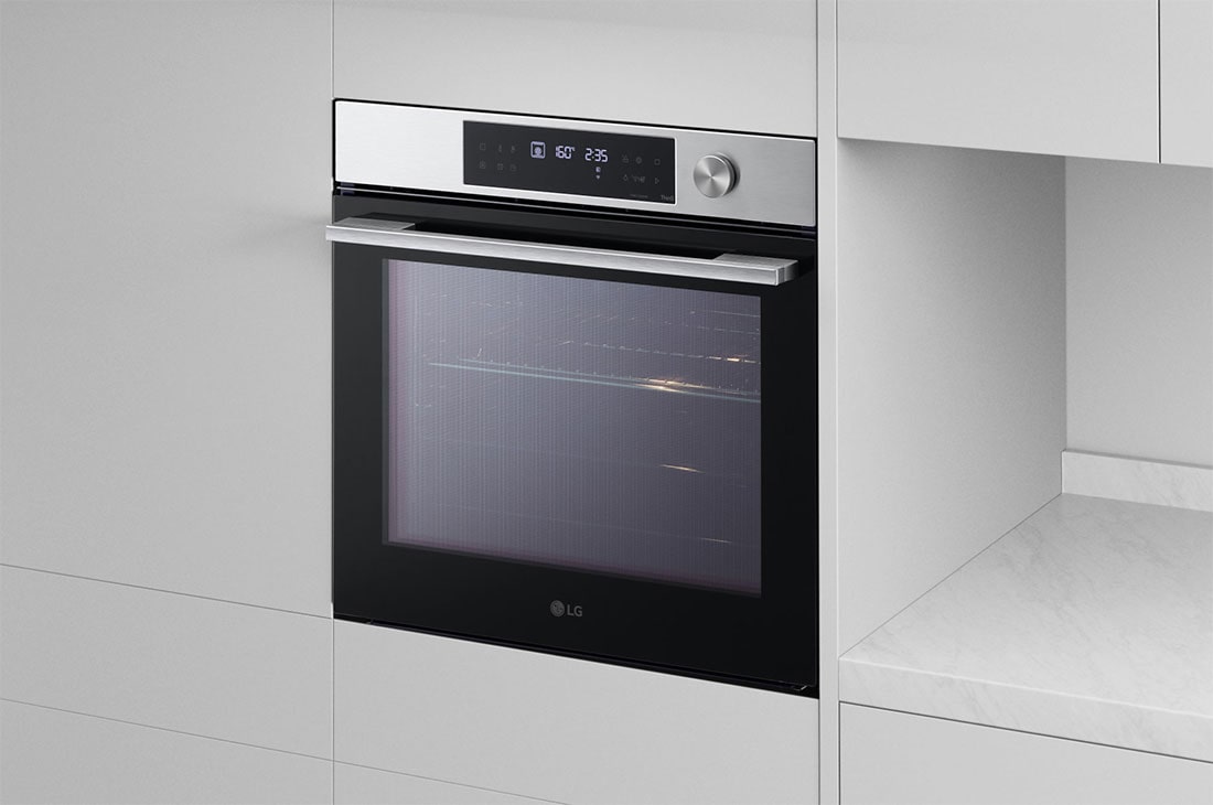 Foto laterale del forno LG WSED7613S