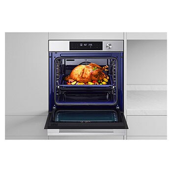 Foto frontale forno aperto WSED7613S.BSTQEUR