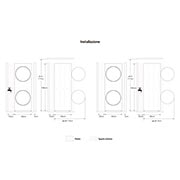 LG WashTower Colonna Bucato 12/10kg AI DD | Classe A-10% / A+++ | Pannello unificato, TurboWash360, Pompa di calore | Nera, WT1210BBF