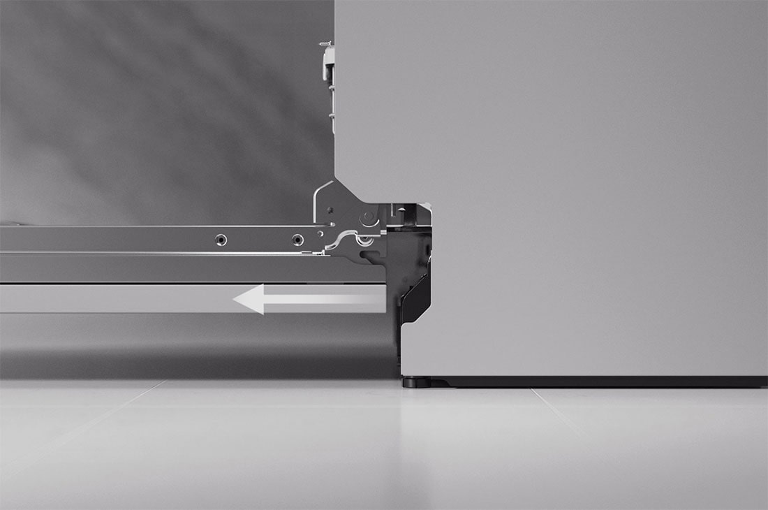 LG Lavastoviglie a scomparsa totale | QuadWash Serie 4, Classe A 43dB | 14 coperti,Vapore, Info Light,Cerniere sliding | Acciaio, DB475TXS