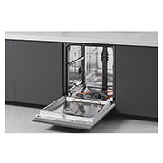 LG Lavastoviglie a scomparsa totale | QuadWash Serie 4, Classe A 43dB | 14 coperti,Vapore, Info Light,Cerniere sliding | Acciaio, DB475TXS