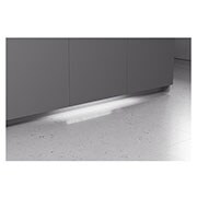 LG Lavastoviglie a scomparsa totale | QuadWash Serie 4, Classe A 43dB | 14 coperti,Vapore, Info Light,Cerniere sliding | Acciaio, DB475TXS