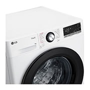 LG Lavatrice 9kg AI DD™ | Serie R3 Classe A-10% | 1400 giri, Autodosaggio, Lavaggio a vapore, Wi-Fi | White, F4R3509NSWB