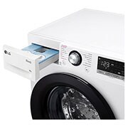 LG Lavatrice 9kg AI DD™ | Serie R3 Classe A-10% | 1400 giri, Autodosaggio, Lavaggio a vapore, Wi-Fi | White, F4R3509NSWB