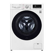 LG Lavatrice 9kg AI DD™ | Serie V5 Classe A/A/A | 1400 giri, TurboWash, Lavaggio a vapore, Wi-Fi | White, F4WV509SAE