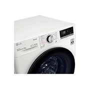 LG Lavatrice 9kg AI DD™ | Serie V5 Classe A/A/A | 1400 giri, TurboWash, Lavaggio a vapore, Wi-Fi | White, F4WV509SAE