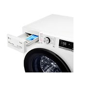 LG Lavatrice 9kg AI DD™ | Serie V5 Classe A/A/A | 1400 giri, TurboWash, Lavaggio a vapore, Wi-Fi | White, F4WV509SAE