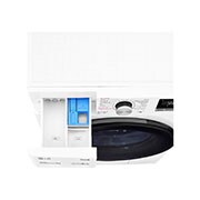 LG Lavatrice 9kg AI DD™ | Serie V5 Classe A/A/A | 1400 giri, TurboWash, Lavaggio a vapore, Wi-Fi | White, F4WV509SAE