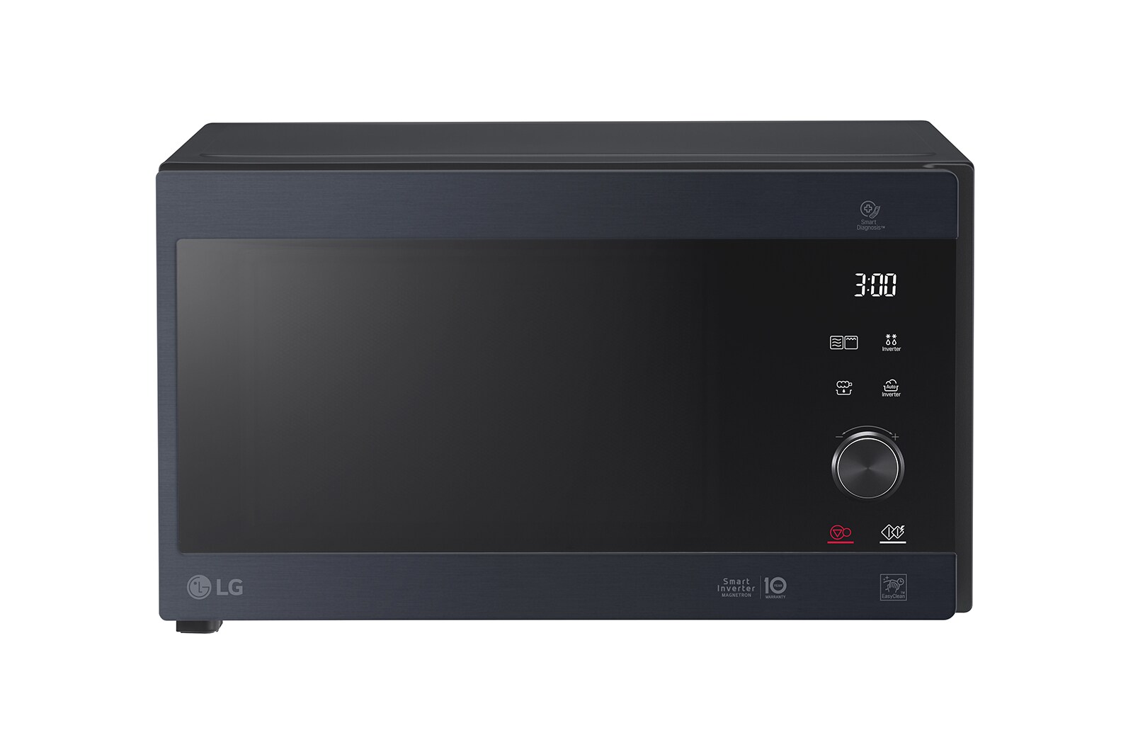 Foto frontale del microonde LG MH6565CPW