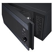 LG Microonde NeoChef 25 litri, potenza 1000W | Frittura leggera, Grill, Lievitazione, Ricette, Smart Inverter | Inox nero, MH6565CPW