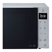 LG Microonde 32 litri, potenza 1200W | Grill e Frittura leggera, Smart Inverter, Argento, MH7235GPSS