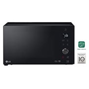 LG Microonde 32 litri, potenza 1200W | Grill e Frittura leggera, Smart Inverter, Nero, MH7265DPS