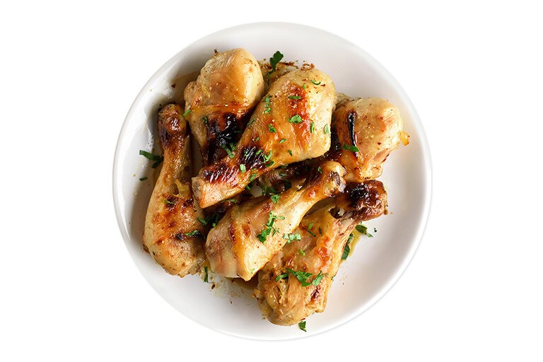 Cosce di pollo alle prugne