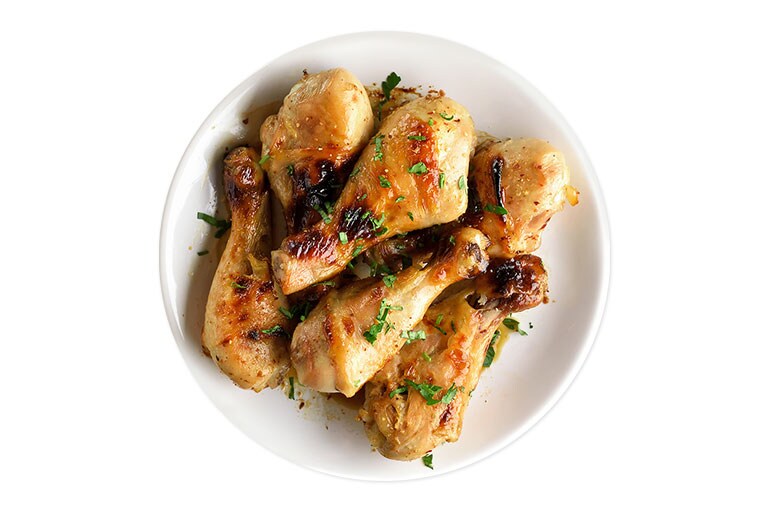 Cosce di pollo alle prugne