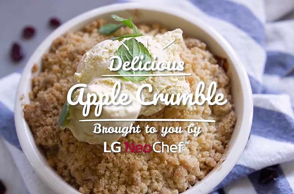 Crumble di mele