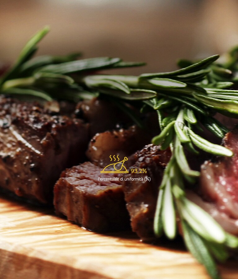 Una bistecca cotta alla perfezione