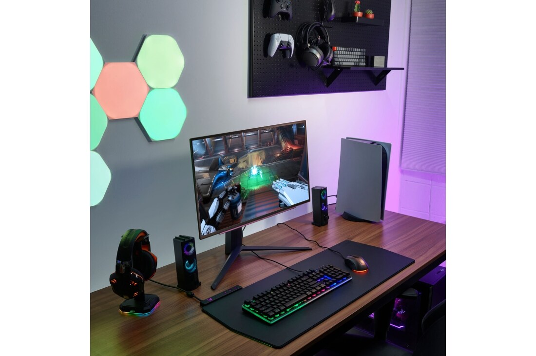 LG Monitor gaming OLED QHD UltraGear LG, 27GR95QE-B