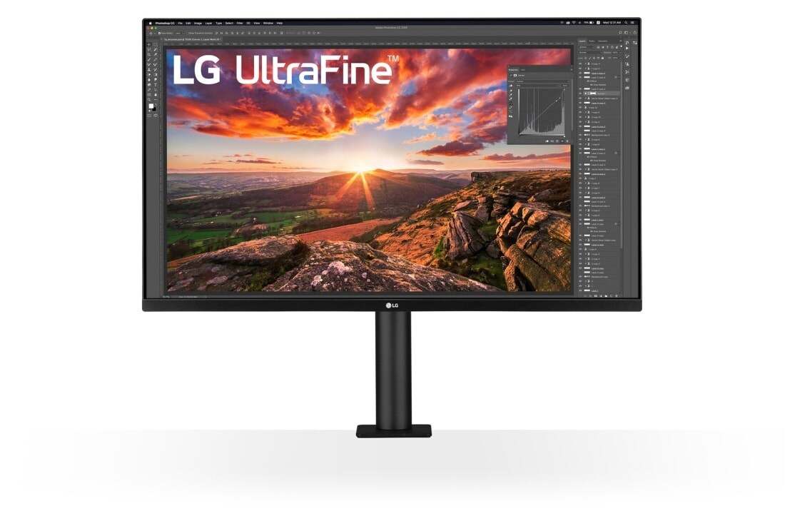 LG Monitor 4K Ergo 32" | Serie UN880K | 4K HDR, IPS, USB-C, Speaker Integrati, 32UN880K-B