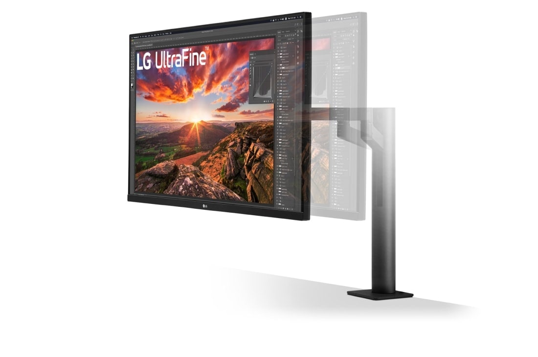 LG Monitor 4K Ergo 32" | Serie UN880K | 4K HDR, IPS, USB-C, Speaker Integrati, 32UN880K-B