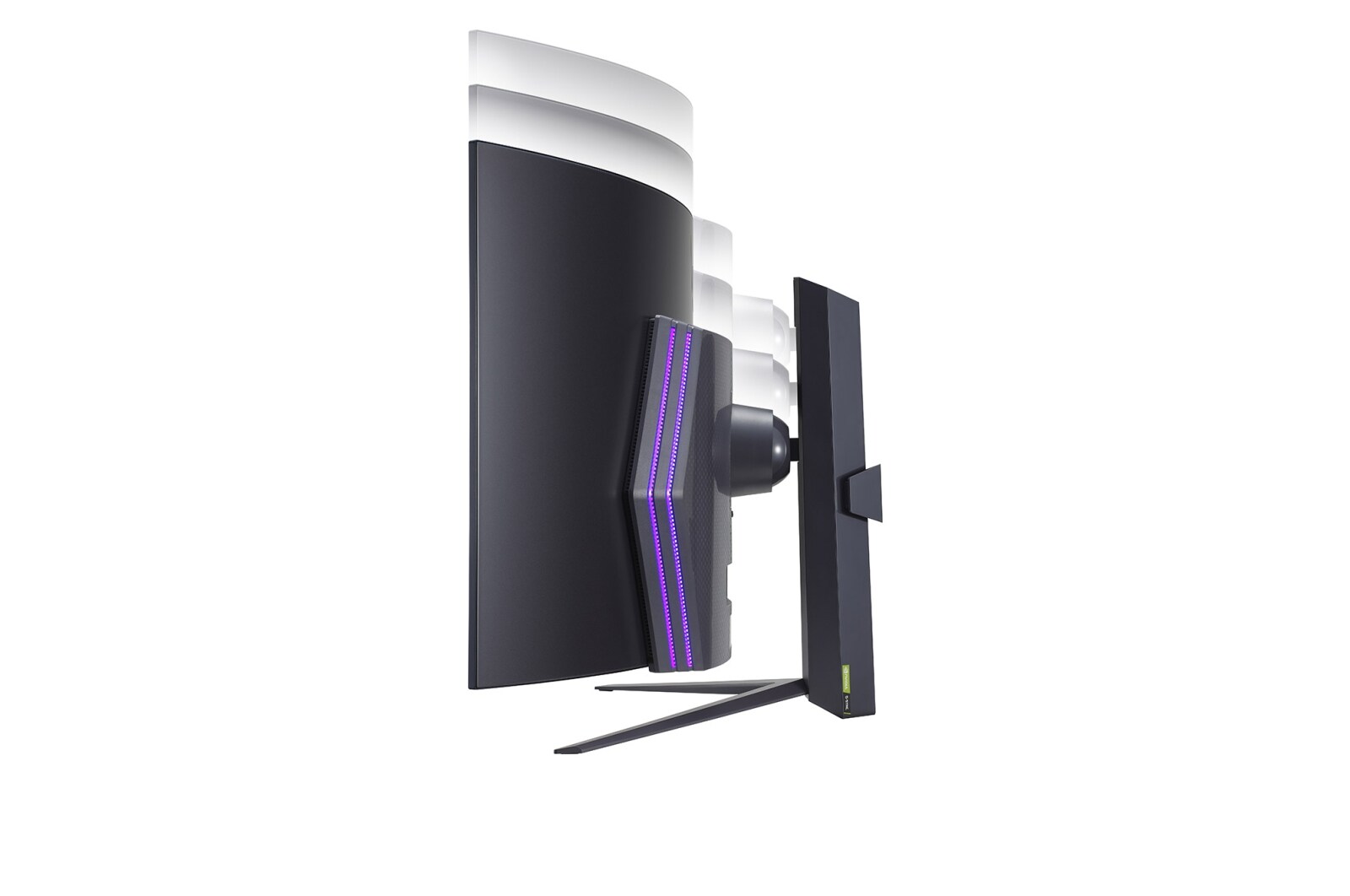 LG Monitor gaming UltraGear | 45" OLED 21:9 Curvo | 3440x1440, 240Hz, 0.03ms GtG, 45GR95QE-B