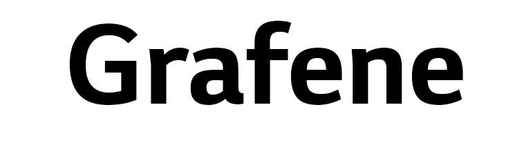 Testo che dice grafene.