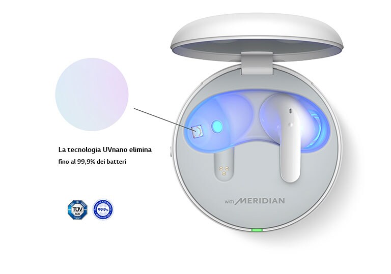 Un video di batteri che scompaiono.