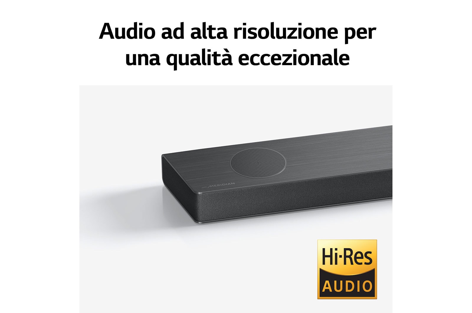 LG Soundbar S95QR I 810W I 9.1.5 canali I Meridian, Dolby Atmos, AI Sound Pro, Wi-Fi, S95QR