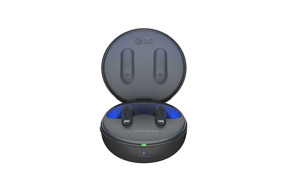 LG TONE Free T90 | Cuffie True Wireless Dolby Atmos con ANC, Bluetooth, IPx4, Plug & Wireless | Black, TONE-T90Q.CEUFLBK