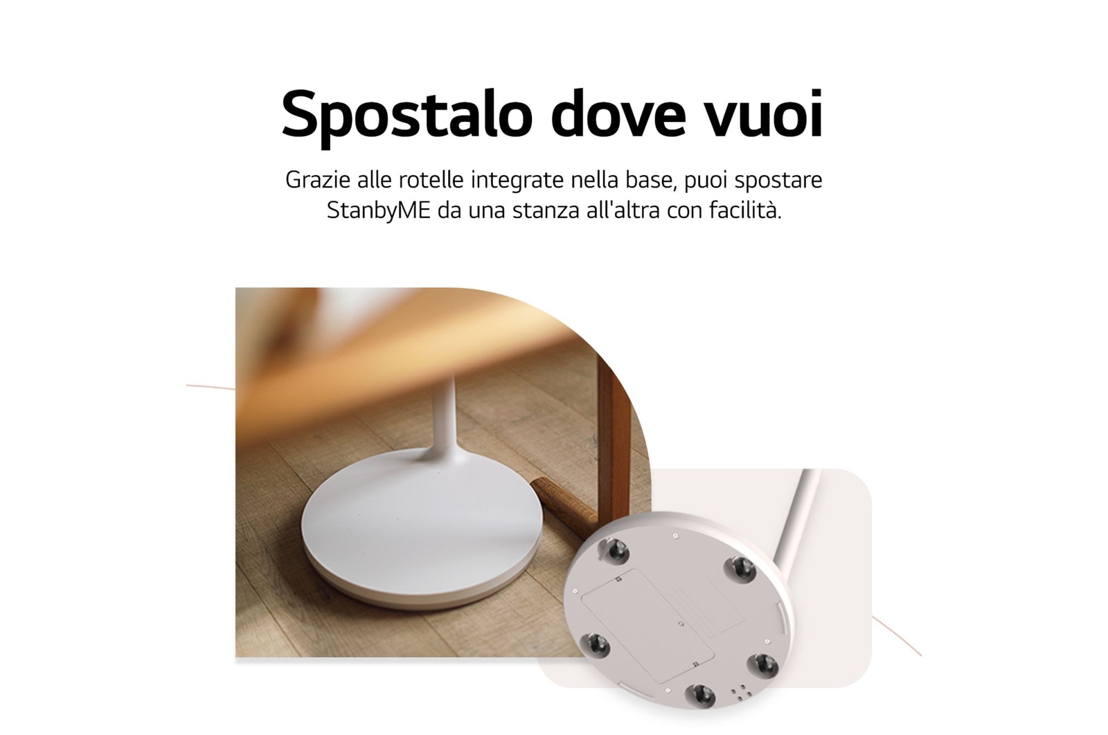 Caratteristica Spostalo dove vuoi