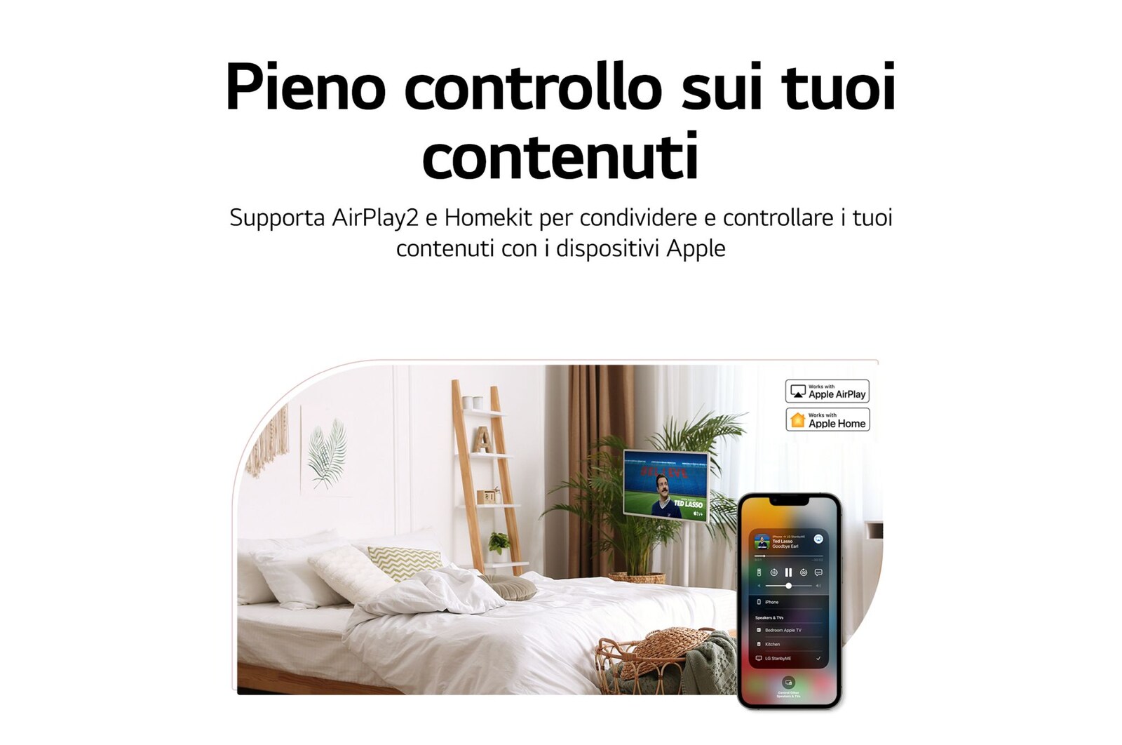 Caratteristica Pieno controllo sui tuoi contenuti