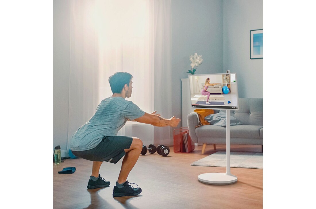 Persona che fa ginnastica con StanbyME