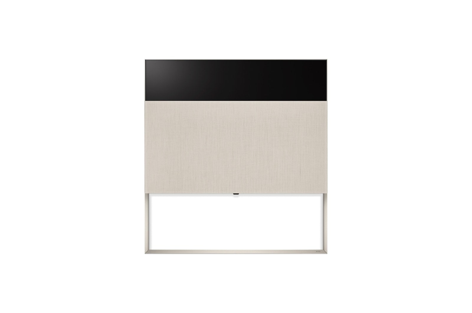 LG OLED evo | TV 65'' Serie Objet Collection Easel ART90E6 | OLED 4K, Design con cover in tessuto Kvadrat scorrevole, 65ART90E6QA