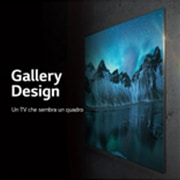 LG TV OLED Gallery Edition 4K 65 pollici, OLED65G26LA