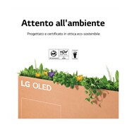 LG TV OLED Gallery Edition da 77 pollici, OLED77G26LA