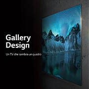 LG OLED evo Gallery Edition | TV 83'' Serie G2 | OLED 4K, Smart TV, Dolby Vision IQ e Atmos, OLED83G26LA