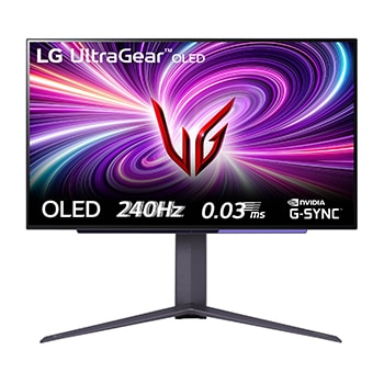 Vista frontale Monitor Gaming 27GS95QE-B