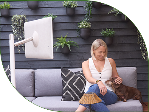Creëer je eigen ruimte en ontspan comfortabel met LG StanbyME.