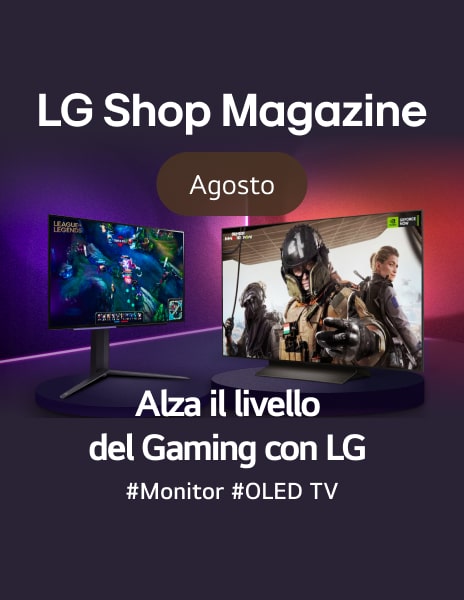 Alza il livello del Gaming con LG