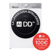Lavasciuga 13/7kg AI DD™ Smart, 1400 giri, Vapore antipiega Bianca