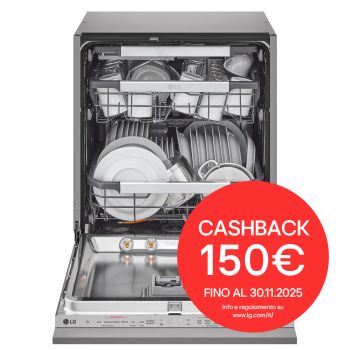 Foto frontale lavastoviglie DB475TXS con cashback