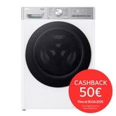 Lavatrice 9kg AI DD™ | Serie R9 Classe A-40% | 1400 giri, TurboWash 360, Vapore antipiega, Wi-Fi | White