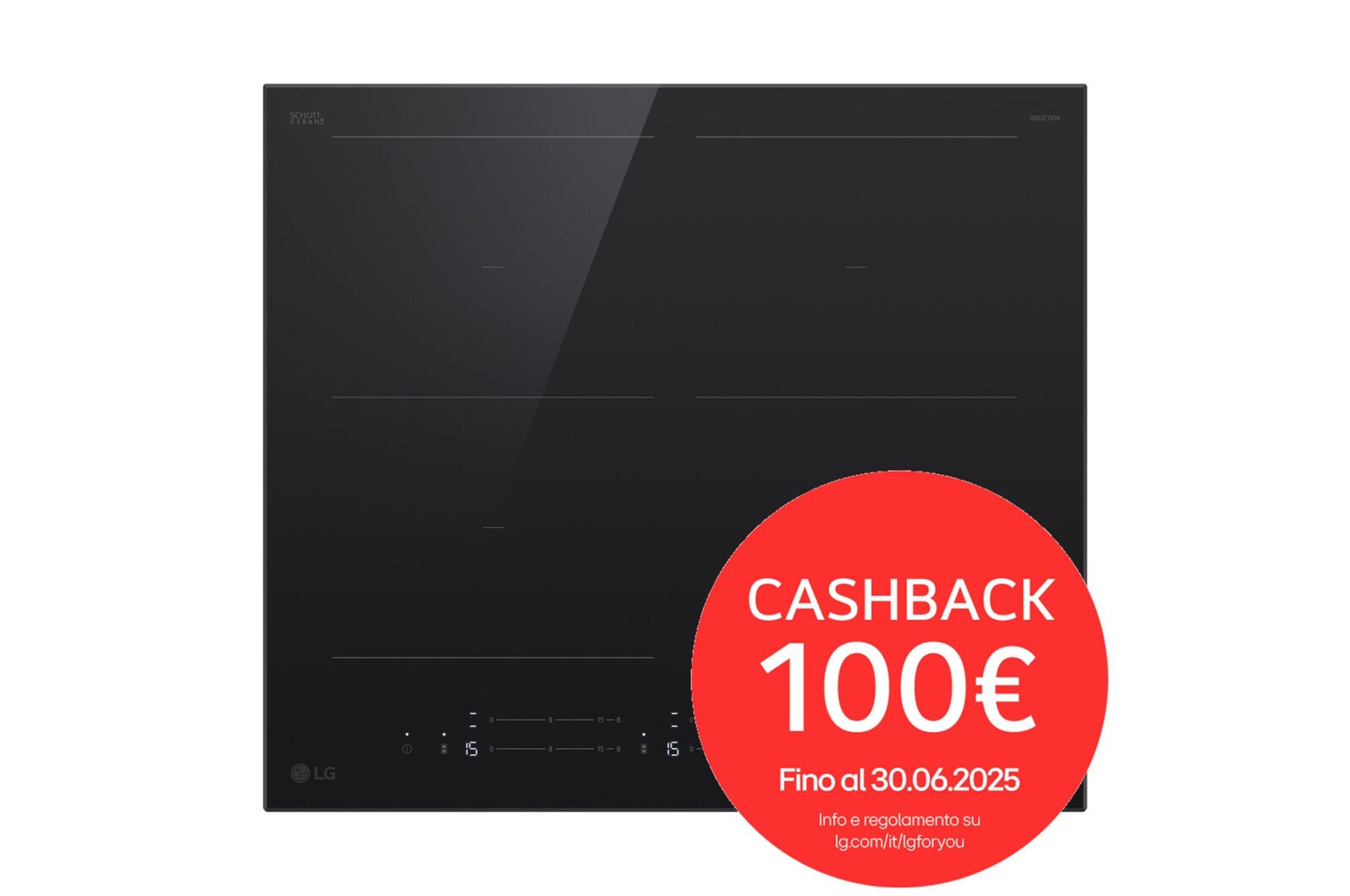Piano cottura CBIZ2437B con cashback