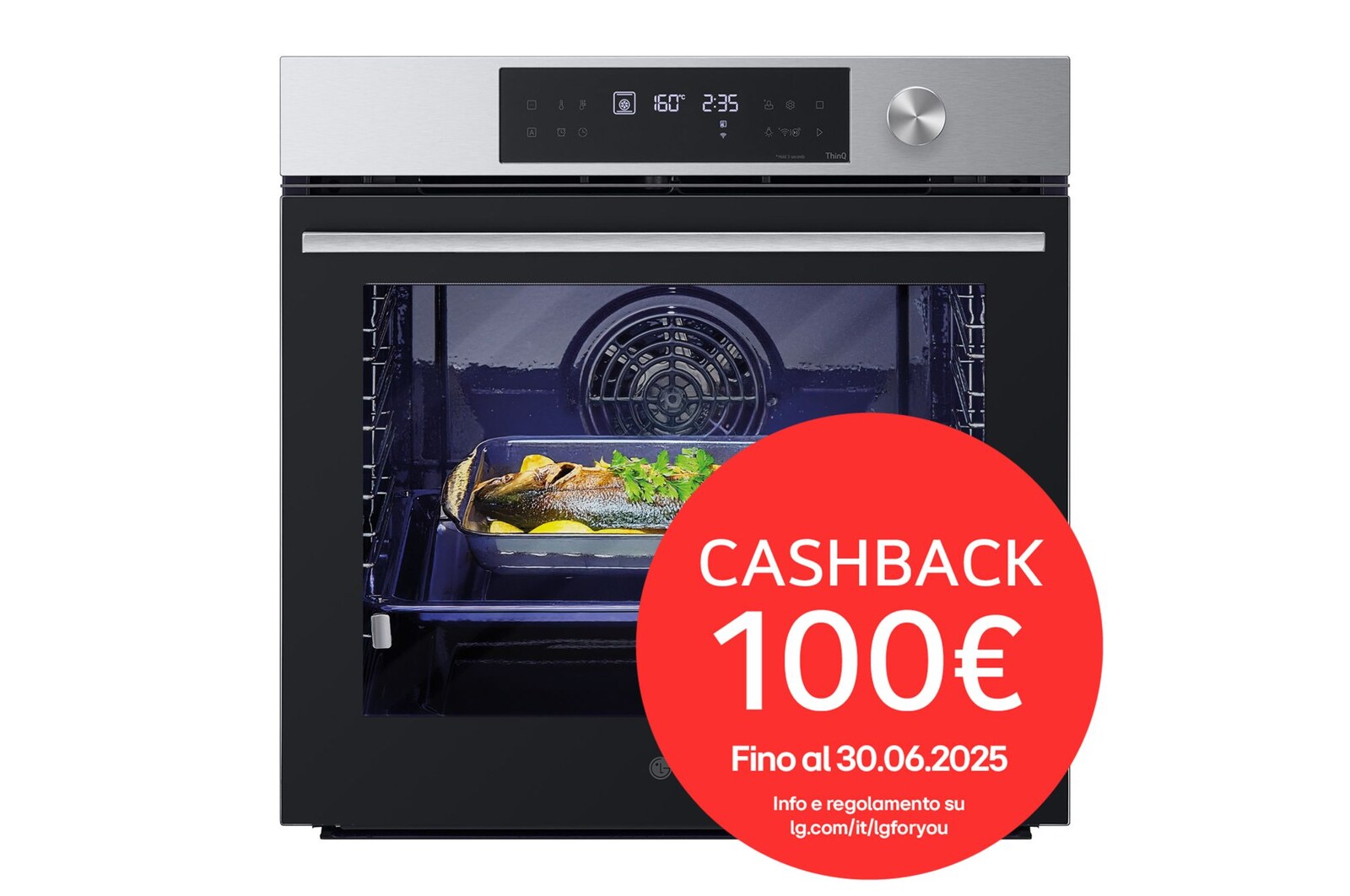 Forno WSED7612S con cashback