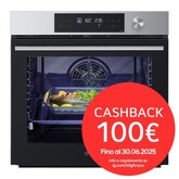 Forno InstaView | 76L Classe A+ | Blue EasyClean, Air Fry, Air Sous Vide, Pizza 300°C, 15 modalità di cottura, Wi-Fi | Inox
