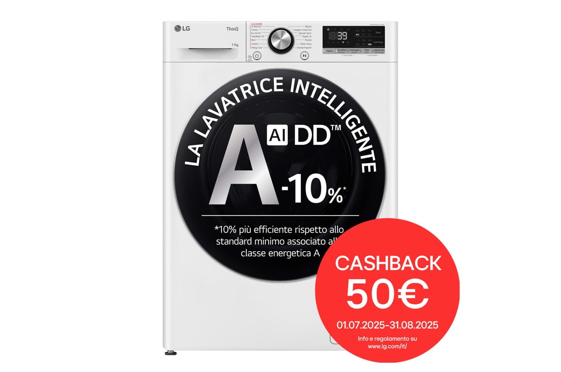 Immagine frontale lavatrice F4R7011TSWG 